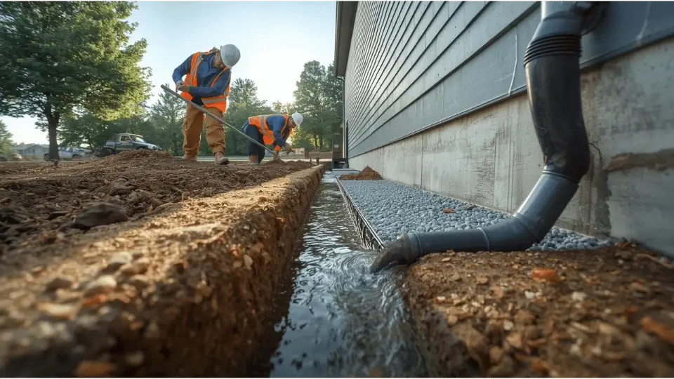 Drainage solutions for McKinney homes – Preventing foundation damage with proper water management.